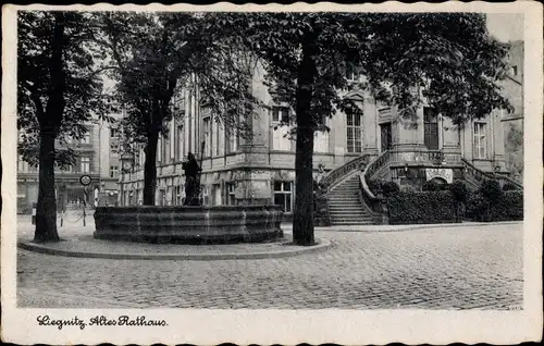 Ak Legnica Liegnitz Schlesien, Altes Rathaus