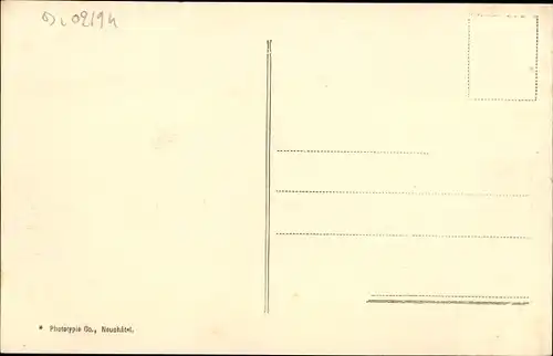 Ak Genève Genf Schweiz, Rue du Mont Blanc, Hotel des Postes, Straßenbahnen