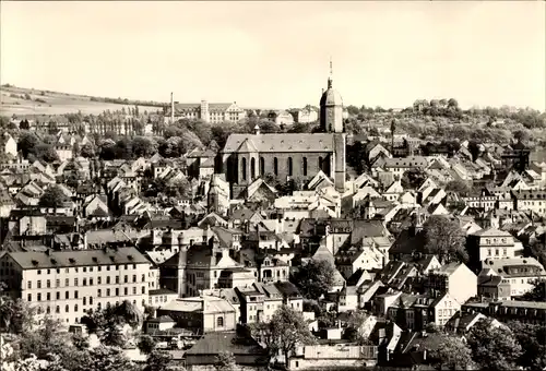 Ak Annaberg Buchholz im Erzgebirge, Ortsansicht