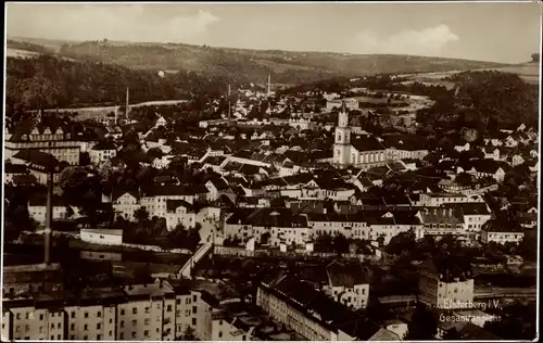 Ak Elsterberg im Vogtland, Panorama
