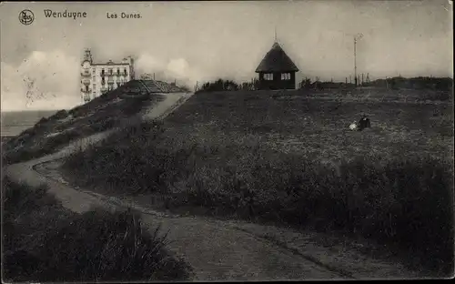 Ak Wenduine Wenduyne De Haan Westflandern, Les Dunes, Hotel