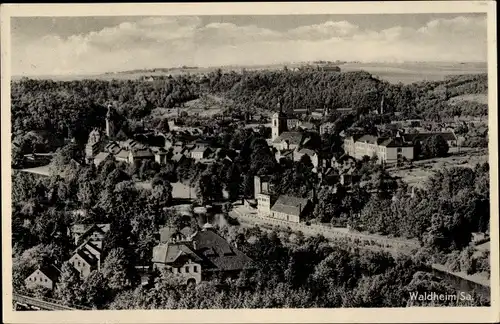 Ak Waldheim in Sachsen, Panorama