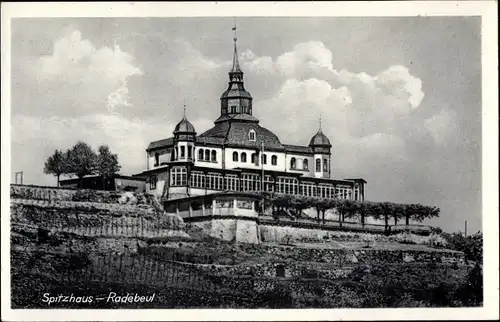 Ak Radebeul Sachsen, Berggaststätte Spitzhaus