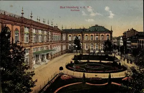 Ak Bad Homburg vor der Höhe Hessen, Kurhaus