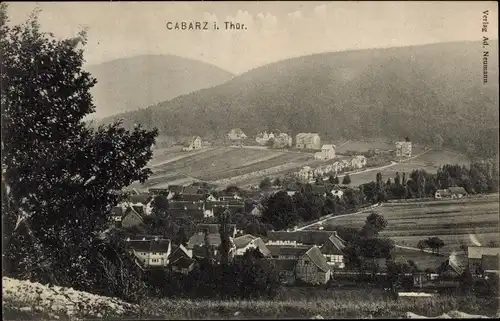 Ak Cabarz Tabarz im Thüringer Wald, Panorama