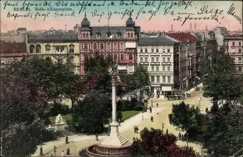 Ak Berlin Kreuzberg, Belle Alliance Platz