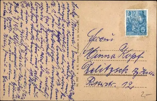 Ak Bischofswerda in Sachsen, Ortsansicht mit Kirche