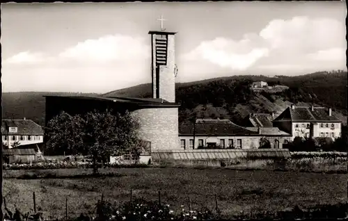 Ak Kleinheubach am Main Unterfranken, Kath. Dreifaltigkeits-Kirche