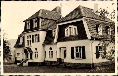 Foto Ak Langenberg Velbert im Rheinland, Lehrstätte, Vorderansicht