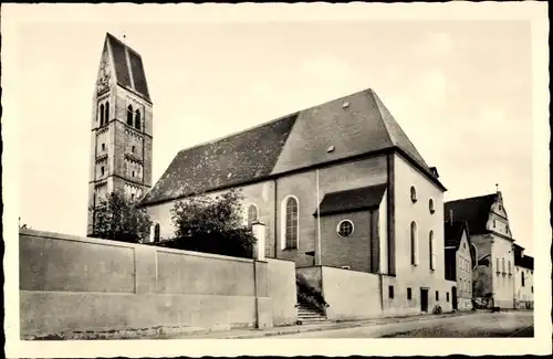 Ak Bad Wörishofen im Unterallgäu, Pfarrkirche