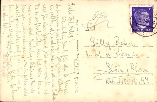 Ak Freiburg im Breisgau, Oberlinden, Friseur, Kirchturm