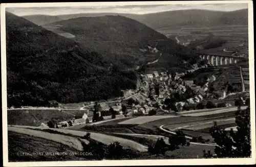 Ak Willingen im Upland Waldeck Hessen, Panorama