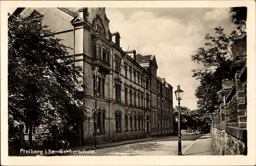 Ak Freiberg in Sachsen, Gerberschule