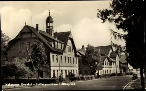 Ak Hohenstein Ernstthal Sachsen, Bethlehemstift am Hüttengrund