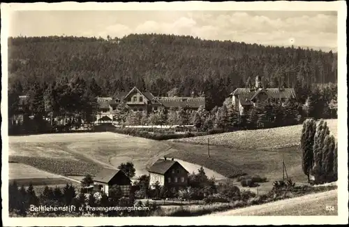 Ak Hohenstein Ernstthal Sachsen, Bethlehemstift und Frauengenesungsheim Hüttengrund