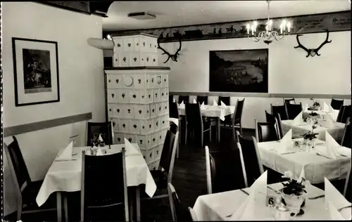 Ak Moritzburg in Sachsen, HO Gaststätte und Hotel Waldschänke, Kurfürstenzimmer