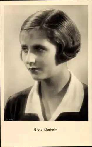 Ak Schauspielerin Grete Mosheim, Portrait, Amag Iris 6621