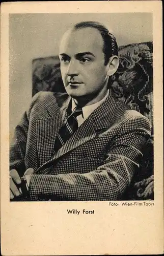Ak Schauspieler Willy Forst, Portrait