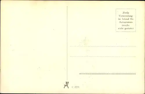 Ak Schauspielerin Jane Tilden, Portrait