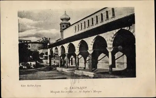 Ak Thessaloniki Griechenland, Mosque Sainte Sophie