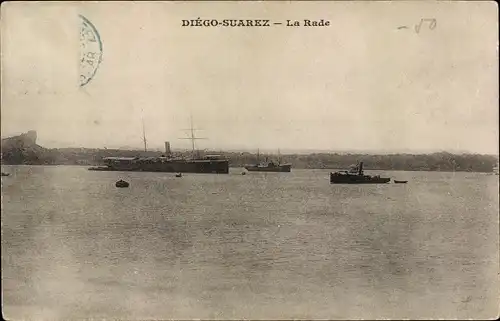 Ak Diego Suarez Antsiranana Madagaskar, La Rade, Schiffe