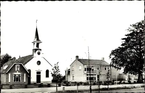 Ak Zevenhuizen Groningen Niederlande, Ned. Herv. Kerk