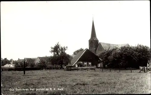 Ak Gaanderen Gelderland, R. K. Kerk