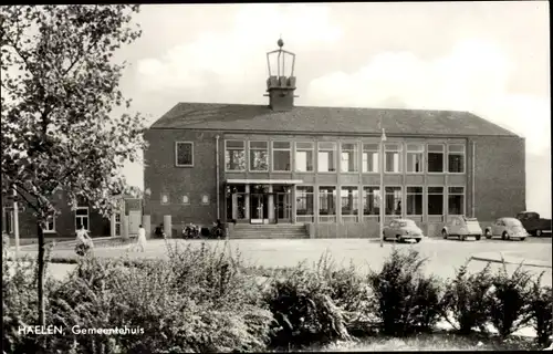 Ak Haelen Limburg Niederlande, Gemeentehuis