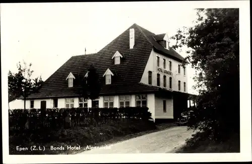 Ak Epen Limburg Niederlande, Bonds Hotel Alpenzicht