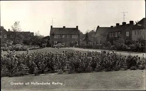 Ak Hollandsche Rading Utrecht Niederlande, Ortsansicht, Grünanlage