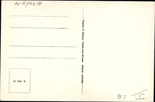 Ak Meerssen Limburg Niederlande, R. K. Kerk