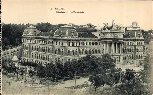 Ak Madrid Spanien, Ministerio de Fomento