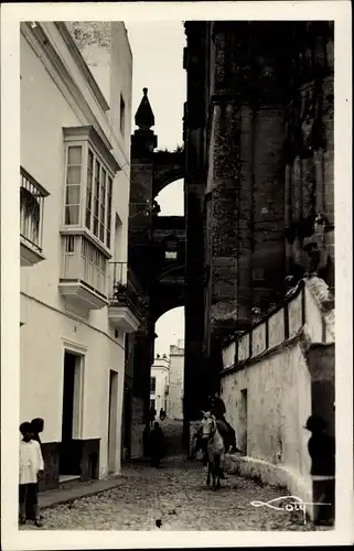 Ak Arcos de la Frontera Andalusien Spanien, Calle del Dean Espinosa