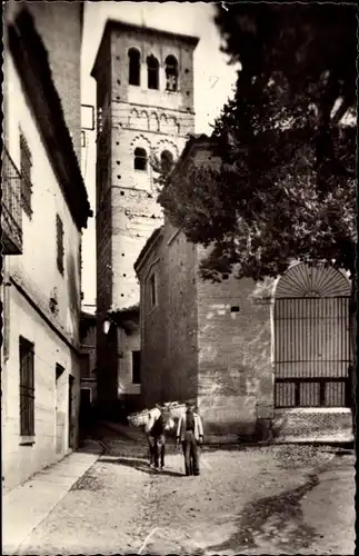 Ak Toledo Kastilien La Mancha Spanien, Calle tipica