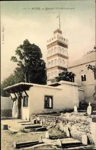 Ak Algier Alger Algerien, Mosquee Sidi Abderrahman