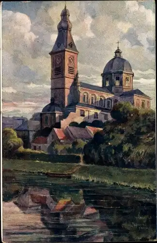 Künstler Ak Gand Ostflandern, l'Eglise St Pierre, St Peter's Church