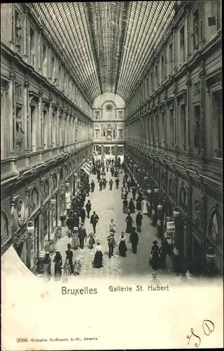 Ak Bruxelles Brüssel, Gallerie St. Hubert