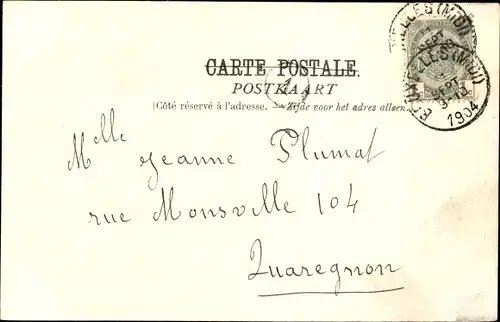 Ak Bruxelles Brüssel, La Fontaine du Parc