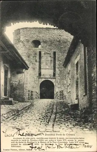 Ak Bouillon Wallonien Luxemburg, Porte du Château