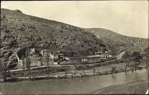 Foto Ak Bulgarien, Blick auf einen Ort, 1916