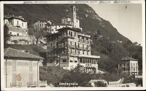 Ak Castagnola Cassarate Lugano Kt Tessin, Monte Bello