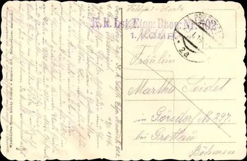 Ak Przemyśl Polen, Platz am Tor