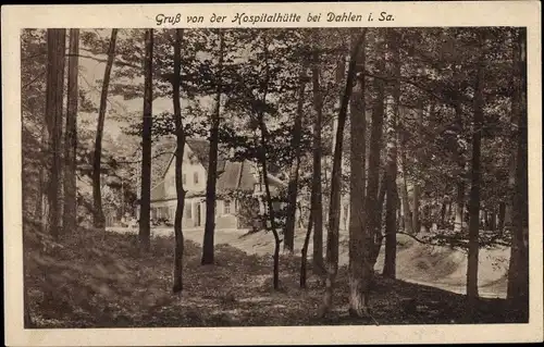 Ak Dahlen in Sachsen, Hospitalhütte