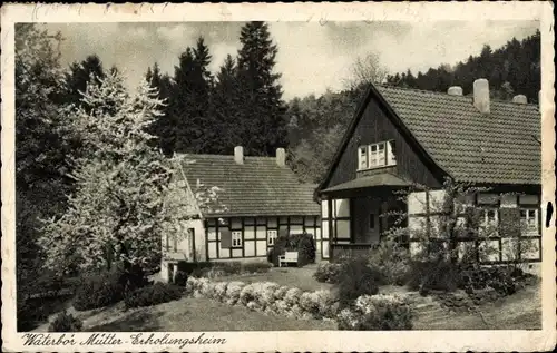 Ak Brackwede Bielefeld in Nordrhein Westfalen, Spiegelsberge, Waldheim Waterbör