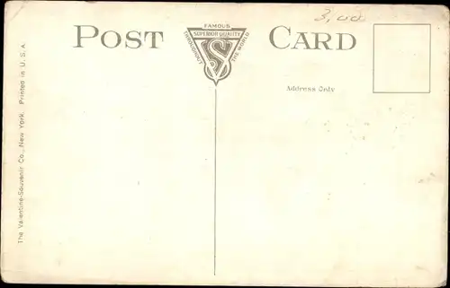 Ak Amerikanisches Kriegsschiff, Torpedo starting on its destructive Flight