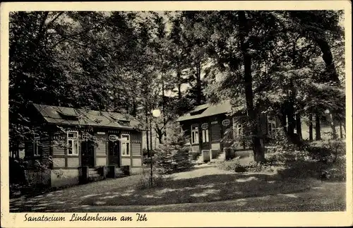 Ak Lindenbrunn am Ith Coppenbrügge Niedersachsen, Sanatorium