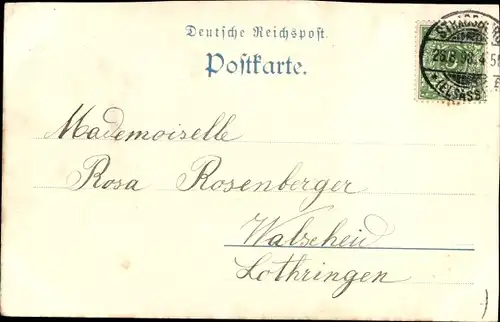 Ak Strasbourg Straßburg Elsass Bas Rhin, Totalansicht