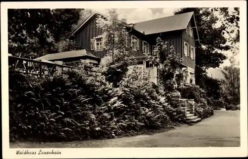 Ak Lauenhain Mittweida in Sachsen, Waldhaus Lauenhain