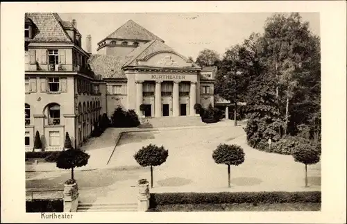 Ak Bad Elster im Vogtland Sachsen, Kurtheater