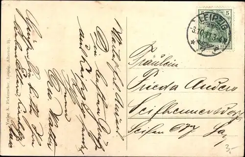 Ak Leipzig in Sachsen, Blick vom Thomasturm